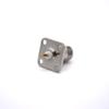 Elecbee TNC Connector 4 Hole Flange Female Straight 50 Panel Mount Bulkhead Fitting Solder Termination Female Straight 4 Hole Flange TNC Connector view 4