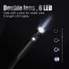 YINHA 5in IPS Screen with 8MM Inspection Camera, Dual 1080P Lens with 6 LEDs, Semi- Rigid Cable, IP67 Waterproof, 1700mAh, Support Up to 64GB TF Card (Size : 1M/3.28FT Cable) view 4
