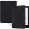 BOZHUORUI Slim Case for Kindle Paperwhite 11th Generation and Kindle Paperwhite Signature Edition eReader (6.8 inch, 2021 Release) - PU Leather Lightweight Cover with Auto Wake/Sleep (Rock Black) view 1