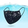 GALAXYLENSE 50 Packs Cotton Washable,Reusable Black Face Mask Mouth Cover Breathable For Personal Care Protection (Black Packs 50) view 4