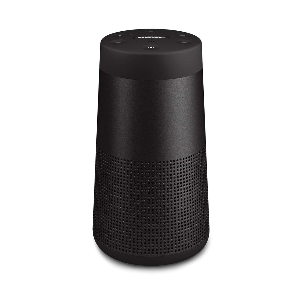 Bose SoundLink Revolve (Series II) Portable Bluetooth Speaker  Wireless Water-Resistant Speaker with 360 Sound, Black (Renewed)