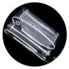 Transparent Outdoor Waterproof Tarpaulin, with Eyelets, Foldable PVC Tarp, Clear Tarpaulin for Covering Garden Plants Terrace Furniture, Awning, Rain Curtain,Transparent-12.5m/3.38.2ft view 1