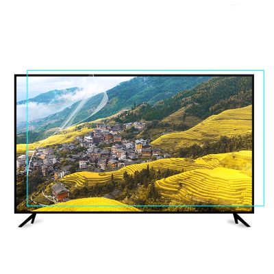 TYRHMY Anti Glare TV Screen Protector for 42-75 Inch, Blue Light Filter for TV Screen, Frosted Matte Protective Film/Anti-Reflection Rate Up to 80% Relieve Eye Fatigue,42" 930 * 525