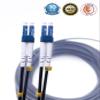 Elfcam - 120m/393.7ft Outdoor and Indoor Shielded Armored Fiber Optic Cable LC/UPC to LC/UPC OS2 Singlemode Duplex 9/125m LSZH, Black 120 Meters view 4