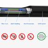 Elfcam - 100m/328ft Outdoor and Indoor Shielded Armored Fiber Optic Cable LC/UPC to LC/UPC OS2 Singlemode Duplex 9/125m LSZH, Black 100 Meters view 2