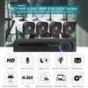 YINHA 8CH NVR HD Security Camera System, 1080P CCTV Surveillance Kit, 1. 3MP Weatherproof Bullet Cameras, Night Vision, Motion Detection, 2- Way Audio (Size : Standard Kit) view 2