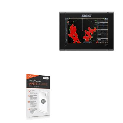 BoxWave Screen Protector Compatible with B&G Vulcan 7 - ClearTouch Anti-Glare (2-Pack), Anti-Fingerprint Matte Film Skin