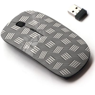 2.4G Wireless Mouse with Cute Pattern Design for All Laptops and Desktops with Nano Receiver - Contemporary Stylish
