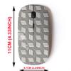 2.4G Wireless Mouse with Cute Pattern Design for All Laptops and Desktops with Nano Receiver - Contemporary Stylish view 2