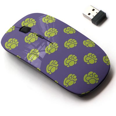 2.4G Wireless Mouse with Cute Pattern Design for All Laptops and Desktops with Nano Receiver - Endless Flat Two