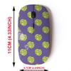 2.4G Wireless Mouse with Cute Pattern Design for All Laptops and Desktops with Nano Receiver - Endless Flat Two view 2