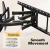 Mounting Dream TV Wall Mount for Most 42-84 Inch TVs, Full Motion Wall Mount Bracket with Articulating Arms , Max VESA 600x400mm , Up to 100LBS , Fits 16" , 18" , 24" Studs view 2