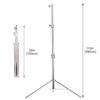 EACHSHOT 2-Pack Light Stand Kit, 2.8m Stainless Steel Heavy Duty with 1/4" to 3/8" Adapter for SL60W VL150W SL150W AD600BM MS300, Studio Softbox, Monolight, and Other Photographic Equipment view 3