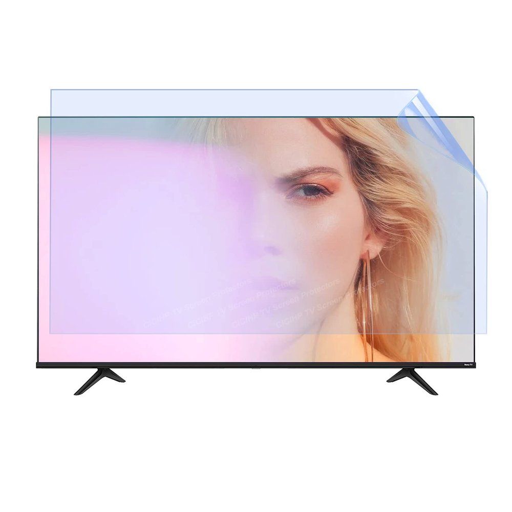 CICIHP Anti-Blue Light Eye Protection Film, LCD TV Screen Protector Anti-Glare/Anti Scratch Film for 32 Inch-75 Inch TV,43" 942529