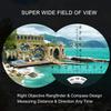 10x50 Military Waterproof Marine Binoculars with Internal Rangefinder and Compass for Bird Watching Boating Sailing Water Sports Sightseeing view 3