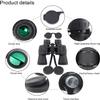 MMAXZ Powerful Binoculars LLL Wid - -Angle Eyepiece Professional Binocular 20X50 Central Zoom Telescope view 2