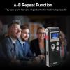 Digital Voice Recorders 8GB Audio Recorder Voice Activated Recorder for Lectures, Meetings, Interviews Recording Device with Microphone USB Cable, MP3 Player (8GB view 4