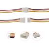 10Pairs JST XH 2.54mm 5Pins Connector, 2.54mm Pitch Female and Male JST Connection Plug Header Expansion Wire with 200mm 26AWG Cable view 2
