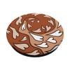Hearts Cappucino Latte Foam Art Cool Coffee Lover Barista PopSockets Swappable PopGrip view 2
