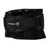 Rehband X-RX Back Support, Heavy weightlifting support 7mm neoprene, 2-in-1 back support with integrated lifting belt for heavy weight lifting workouts, Colour:Black, Size:Large view 1