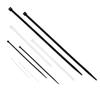 14" Black Lt. Heavy Duty Cable Ties - Package 100 | Quantity: 100 view 3