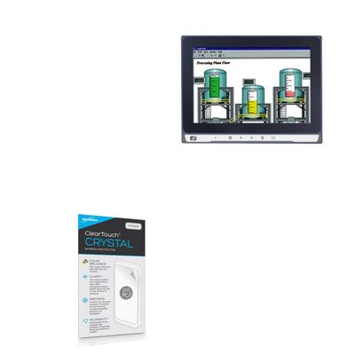 BoxWave Screen Protector Compatible with Axiomtek P6103W - ClearTouch Crystal (2-Pack), HD Film Skin - Shields from Scratches