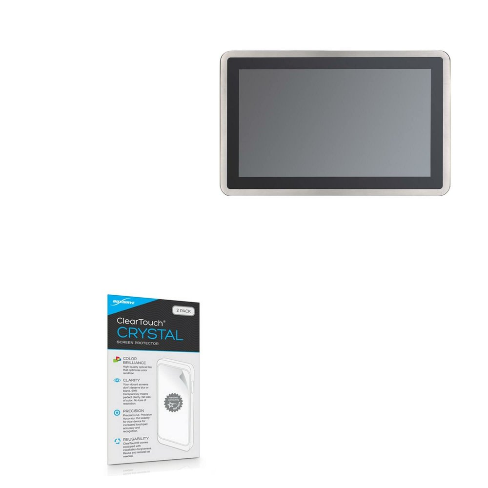 BoxWave Screen Protector Compatible with Axiomtek GOT815W-511 - ClearTouch Crystal (2-Pack), HD Film Skin - Shields from Scratches