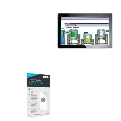 BoxWave Screen Protector Compatible with Axiomtek P6217W - ClearTouch Crystal (2-Pack), HD Film Skin - Shields from Scratches