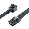 10Gtek SFF-8643 to SFF-8087 Mini SAS HD Cable, SAS 3.0 to 2.0, Compatible with RAID Controllers, Servers, Backplanes and Hosts, 100-Ohm, 0.5-m(1.6ft) view 1