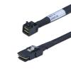 10Gtek SFF-8643 to SFF-8087 Mini SAS HD Cable, SAS 3.0 to 2.0, Compatible with RAID Controllers, Servers, Backplanes and Hosts, 100-Ohm, 0.5-m(1.6ft) view 2