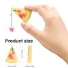 64GB USB Flash Drive Pizza-Shaped, BorlterClamp Novelty USB Drive Thumb Drive Memory Stick for External Data Storage view 4