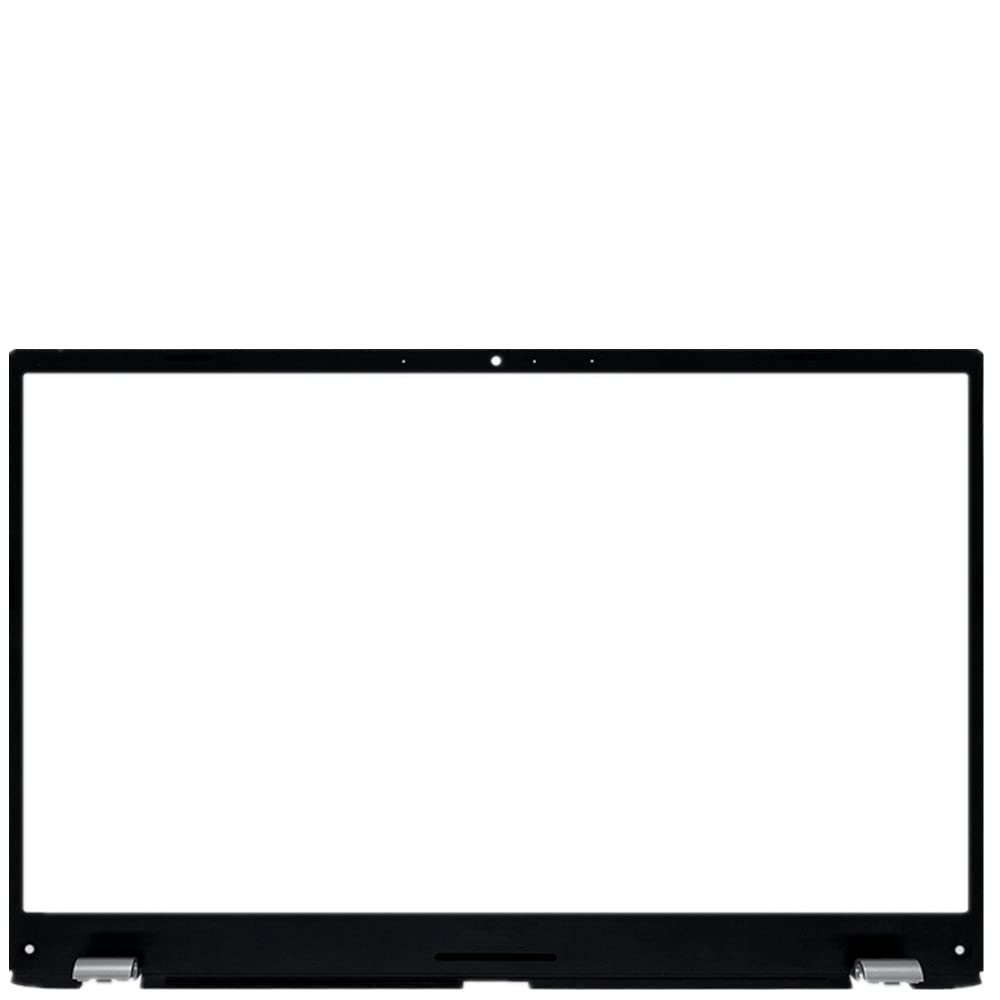fqparts Replacement Laptop LCD Back Cover Front Bezel for ASUS for VivoBook Flip 14 TP412FA TP412UA Black
