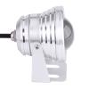 Acouto Underwater Light Underwater LED Ligh Marine Boat Yacht 10W 12V RGB LED Spot Light Rainproof Lamp with Remote Control White view 2