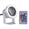 Acouto Underwater Light Underwater LED Ligh Marine Boat Yacht 10W 12V RGB LED Spot Light Rainproof Lamp with Remote Control White view 3