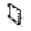 Nitze 7" Monitor Cage w Sunhood Compatible with Desview R7S 3D Camera Field 3G-SDI Monitor view 3