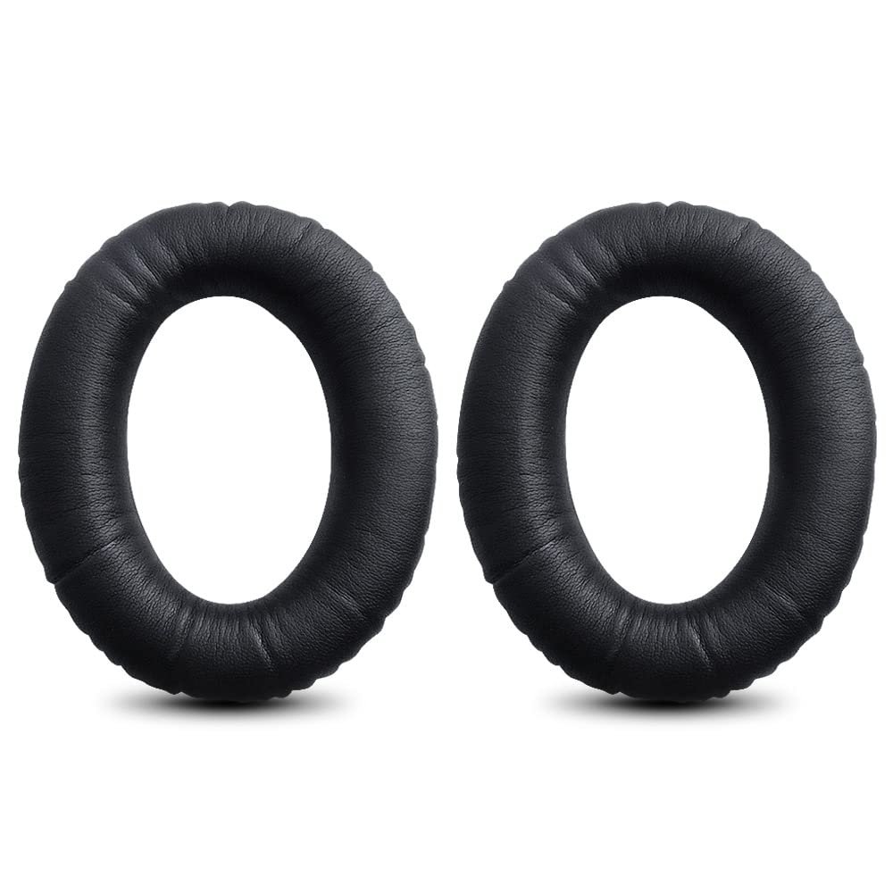 1 Pair Ear Pads Protein Leather Compatible for HyperX Cloud Revolver S Gaming Headset Headphone Earphone