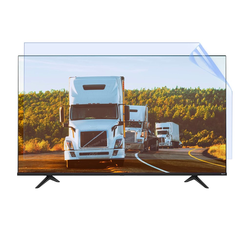CICIHP 32"-75" TV Protector Film Anti-Glare/Anti Blue Light/Anti Scratch/Anti-Fingerprint and Dust Shielding UV/Radiation Monitor Filter,70" 1563908