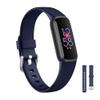 Navy Blue Replacement Bands Compatible with Fitbit luxe Watch Band Strap Bracelet for Men Women -Classic & Special Edition Adjustable Sport Wristbands -Small Size Women Slim Bands view 1