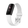White Replacement Bands Compatible with Fitbit luxe Watch Band Strap Bracelet for Men Women -Classic & Special Edition Adjustable Sport Wristbands -Small Size Women Slim Bands view 4