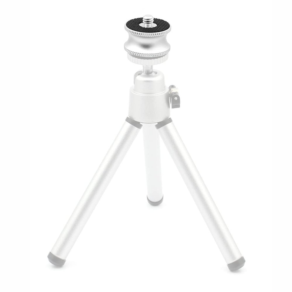 BGNing 1x 3/8 Female to 1/4 Male Adapter Screw Camera Tripod Ball Head Monopod Flash Light Stand Mount Accessory (Grey)