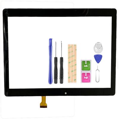 Screen Replacement for Plum Z711 Optimax 13 10.1" Touch Screen Digitizer Tablet PC Glass Panel Full Repair Parts Kits with Free Tools +Tape