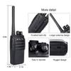 Retevis RT21 2 Way Radio (6 Pack) with Six-Way Charger,Retevis IP54 Waterproof 2 Pin Speaker Mic(6 Pack) view 4