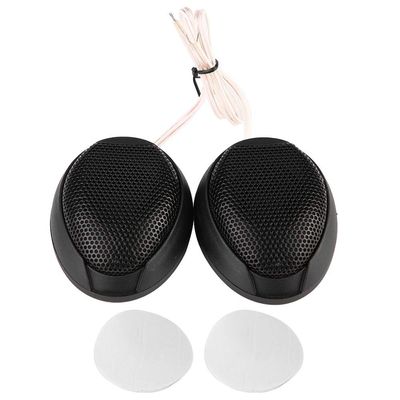 Car Speaker 10W Round Adhesive-Backed Loudspeaker for Vehicles Universal Fit Tweeter