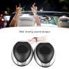 Car Speaker 10W Round Tweeter with Adhesive Backing Compatible with Most Vehicles Silver Automobile Loudspeaker for Enhanced Sound view 2