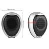 Car Speaker 10W Round Tweeter with Adhesive Backing Compatible with Most Vehicles Silver Automobile Loudspeaker for Enhanced Sound view 3