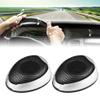 Car Speaker 10W Round Tweeter with Adhesive Backing Compatible with Most Vehicles Silver Automobile Loudspeaker for Enhanced Sound view 4