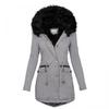 ZBYY Women's Winter Thicken Parka Jacket Warm Fleece Faux Fur Line Down Coats with Pockets Outerwear Coat for Women view 1