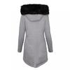 ZBYY Women's Winter Thicken Parka Jacket Warm Fleece Faux Fur Line Down Coats with Pockets Outerwear Coat for Women view 2