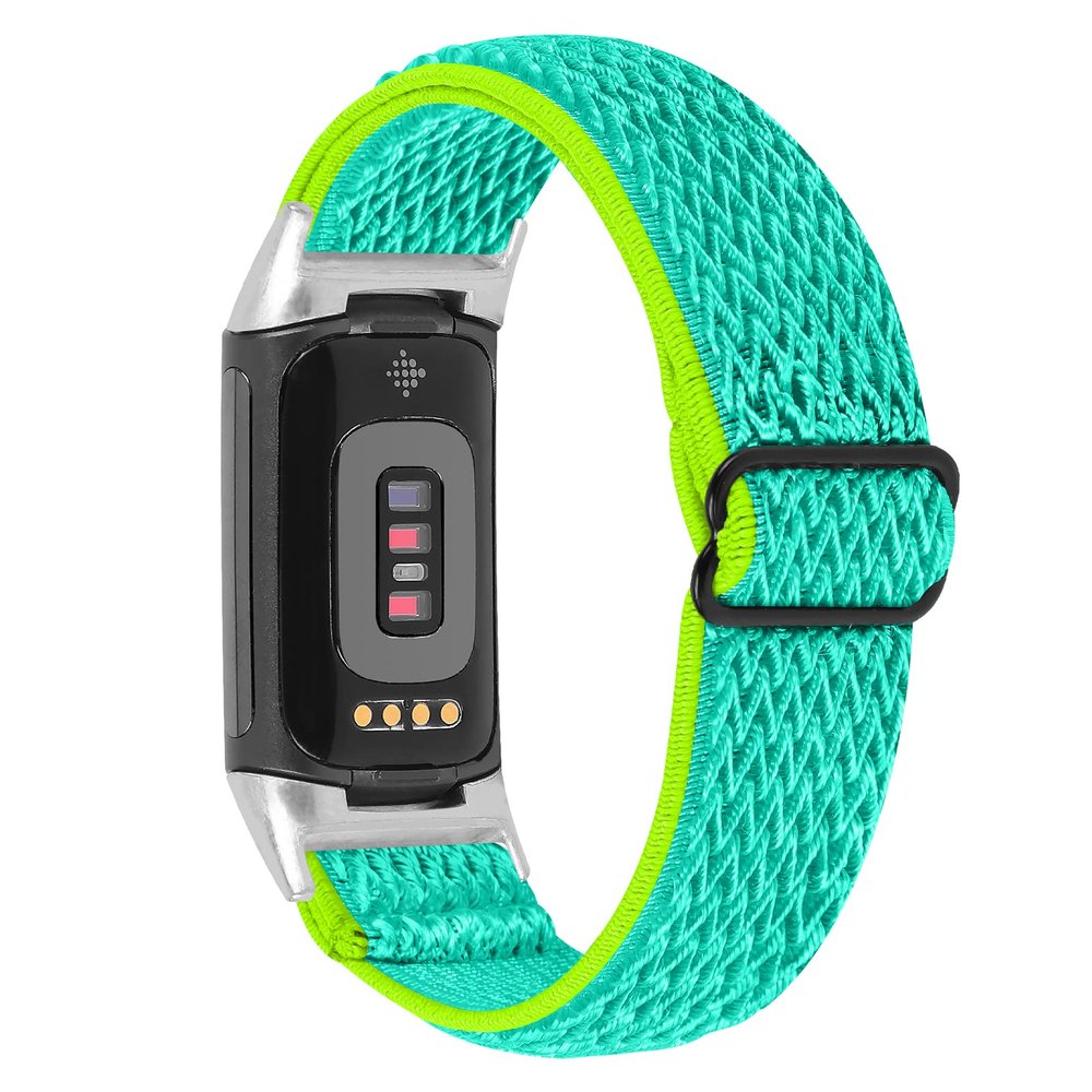 KangPlus Watch Band Compatible with Charge 5,Sport Lightweight Woven Elastic Loop Replacement Strap Soft Breathable Watch Band Adjustable 5.3-8.3 inch for Women Men