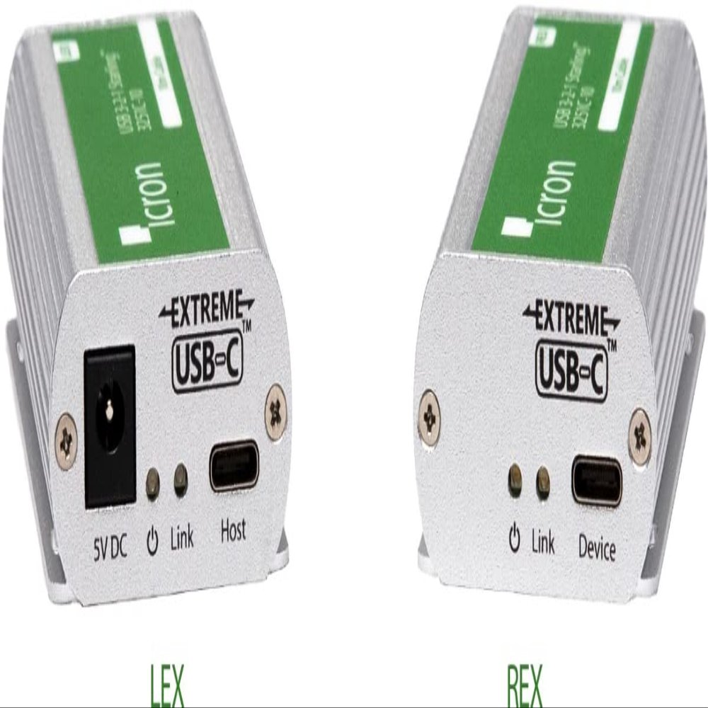 Icron 3251C-10-PL 1-Port USB 3-2-1 Type-C 10-Meter Extender